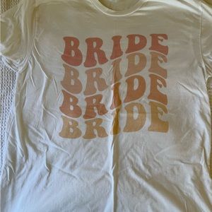 XL BRIDE T SHIRT